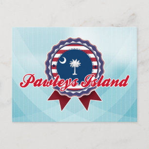 Insel Pawleys, SC Postkarte
