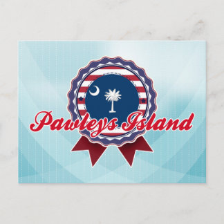 Insel Pawleys, SC Postkarte