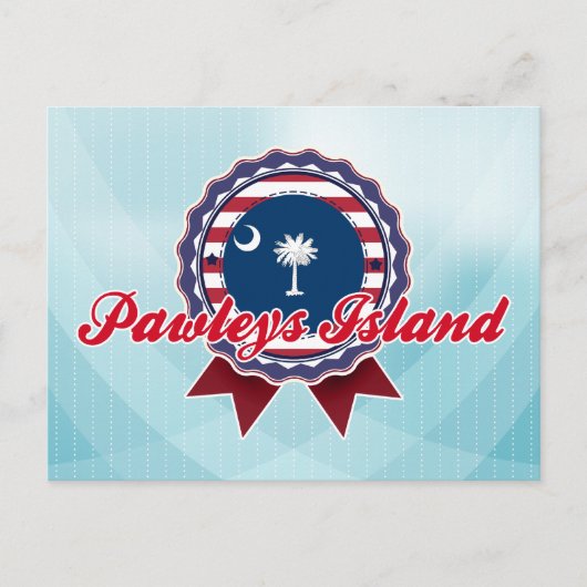 Insel Pawleys, SC Postkarte (Vorderseite)