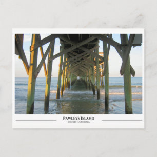 Insel Pawleys - South Carolina Postkarte