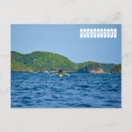 Insel Philippinen Postkarte