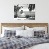 Insel Pier Leinwanddruck (Insitu (Schlafzimmer))