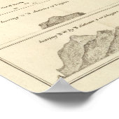 Insel Pitcairn Poster (Ecke)