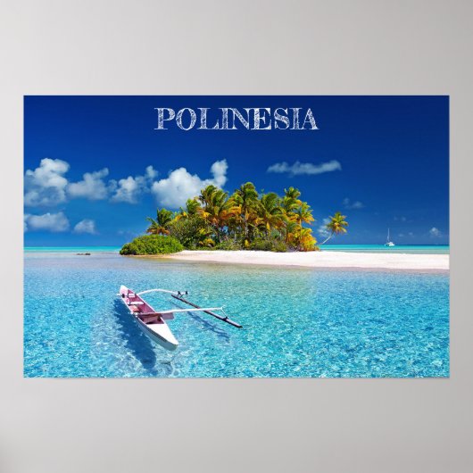 Insel Polinesia Dream Poster (Vorne)