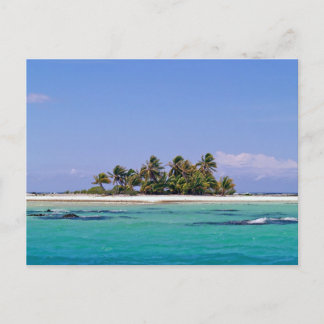 Insel Polynesien Postkarte