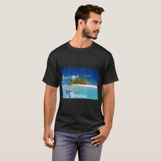 Insel Polynesien T-Shirt (Vorne ganz)