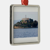 Insel Prison, Alcatraz Silbernes Ornament (Rechts)