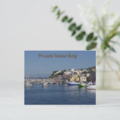 Insel Procida Italien Postkarte (Stehend Vorderseite)
