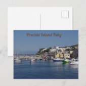Insel Procida Italien Postkarte (Vorne/Hinten)