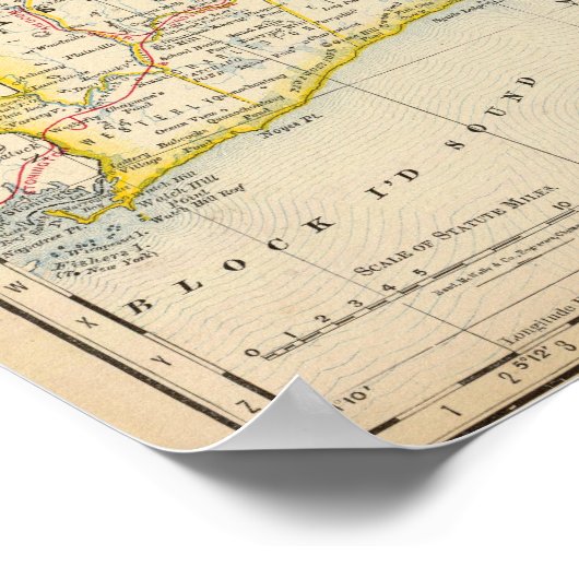 Insel Rhode 3 Poster (Ecke)