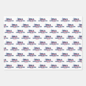 Insel Rhode, 50 Staaten, Liberty Bell Geschenkpapier Set (Vorderseite)