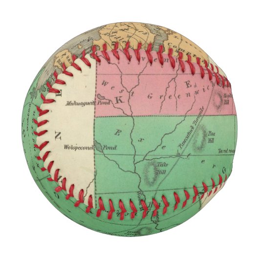 Insel Rhode 6 Baseball (Vorderseite Links)