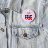 Insel Rhode für Biden Harris 2020 Button (Beispiel)