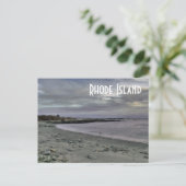 Insel Rhode Postkarte (Stehend Vorderseite)