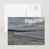 Insel Rhode Postkarte (Vorne/Hinten)