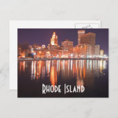 Insel Rhode Postkarte (Vorne/Hinten)