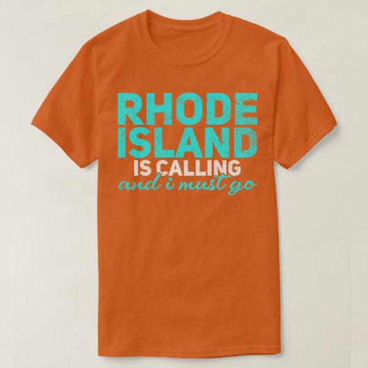 Insel Rhode Reise 1 T-Shirt (Design vorne)