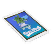 Insel Rinca Indonesien Reiseplan Magnet (Rechte Seite)