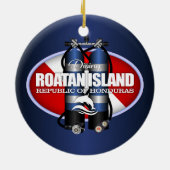 Insel Roatan (ST) Keramik Ornament (Hinten)