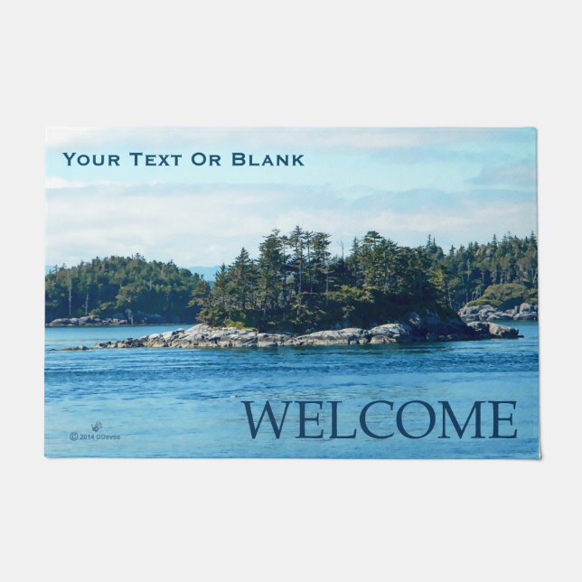 Insel Salish Fußmatte (Vorderseite)