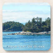 Insel Salish Getränkeuntersetzer (Vorderseite)