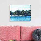 Insel Salish Leinwanddruck (Insitu (Wohnzimmer))