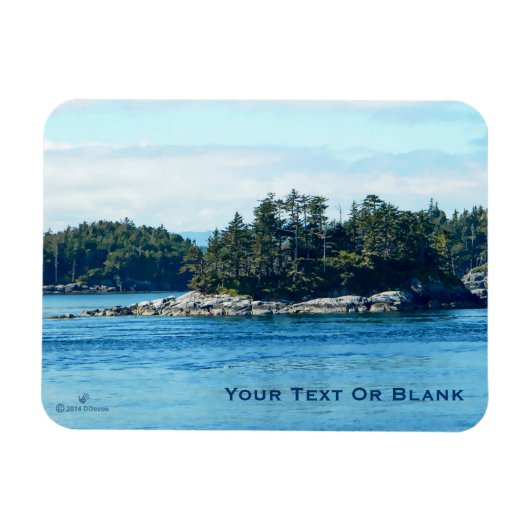 Insel Salish Magnet (Horizontal)