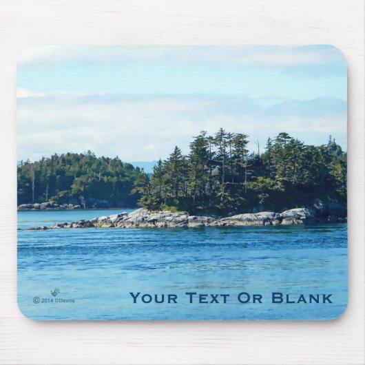 Insel Salish Mousepad (Vorne)