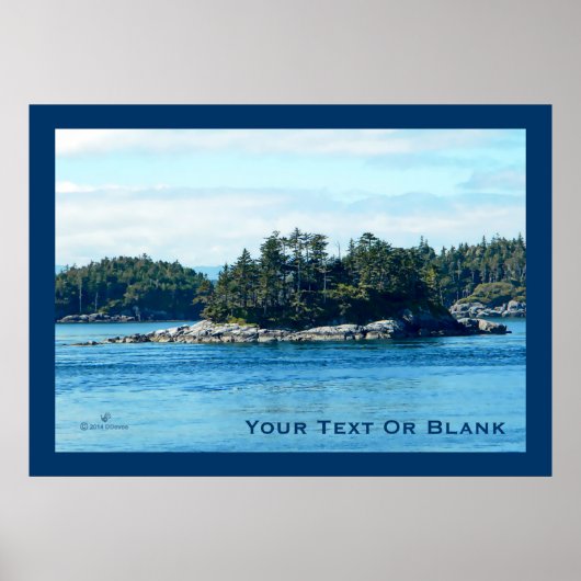 Insel Salish Poster (Vorne)