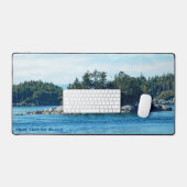 Insel Salish Schreibtischunterlage (Tastatur & Maus)