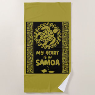 Insel Samoa Strandtuch