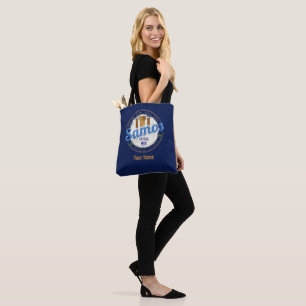 Insel Samos in Griechenland Retro Vintager Urlaub Tasche