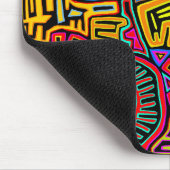 Insel San Blas Mola Collage Mousepad (Ecke)