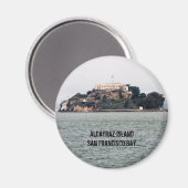Insel San Francisco Bay Magnet (Vorderseite/Rückseite)
