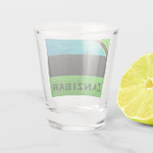 Insel Sansibar, Tansania Schnapsglas (Rückseite)