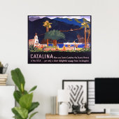 Insel Santa Catalina 1935 Poster (Heimbüro)