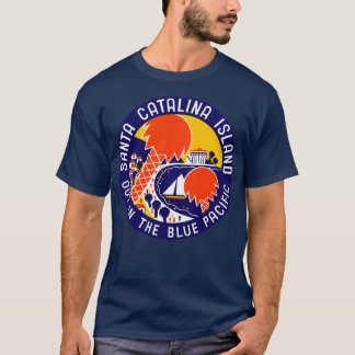 Insel Santa Catalina 1935 T-Shirt