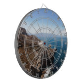 Insel Santa Cruz Dartscheibe (Vorderseite Links)