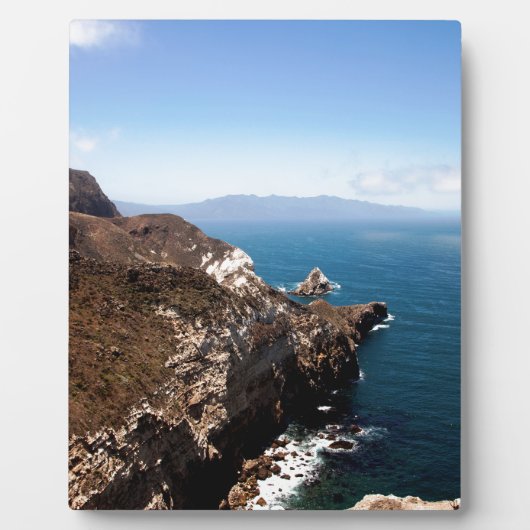 Insel Santa Cruz Fotoplatte (Vorderseite)