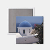 Insel Santorin, Griechenland, Magnet (Vorderseite/Rückseite)
