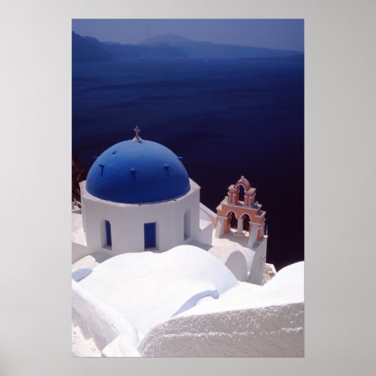 Insel Santorin Poster (Vorne)
