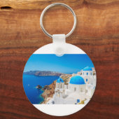 Insel Santorini - Caldera, Griechenland Schlüsselanhänger (Vorderseite)