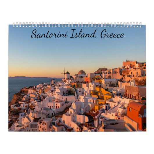 Insel Santorini, Griechenland Foto Kalender (Titelbild)