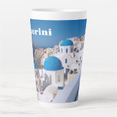 Insel Santorini, Griechenland Milchtasse (Vorderseite)