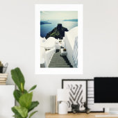 Insel Santorini, Griechenland Poster (Heimbüro)