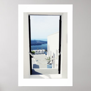 Insel Santorini, Griechenland Poster