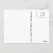 Insel Santorini Griechenland Postkarte (Rückseite)