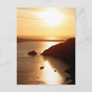 Insel Santorini Griechenland Postkarte