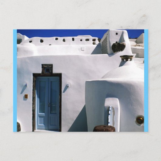 Insel Santorini Griechenland Postkarte (Vorderseite)
