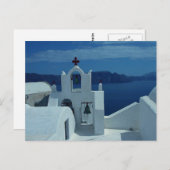 Insel Santorini Griechenland Postkarte (Vorne/Hinten)